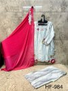 Hoor Tex 984 A To D Malai Satin Embroidery Salwar Kameez 